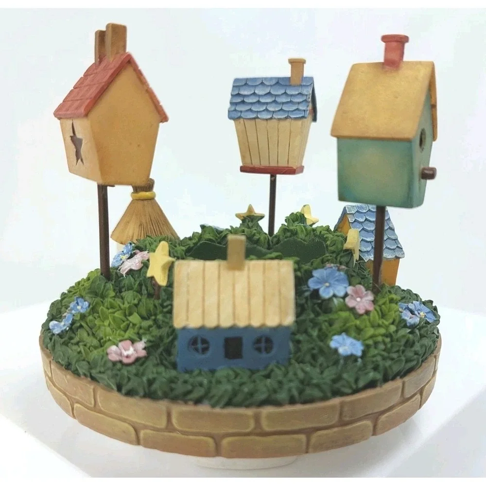Our America By Yankee Candle‎ Capper Topper Flowers Birdhouses 3 7/8
